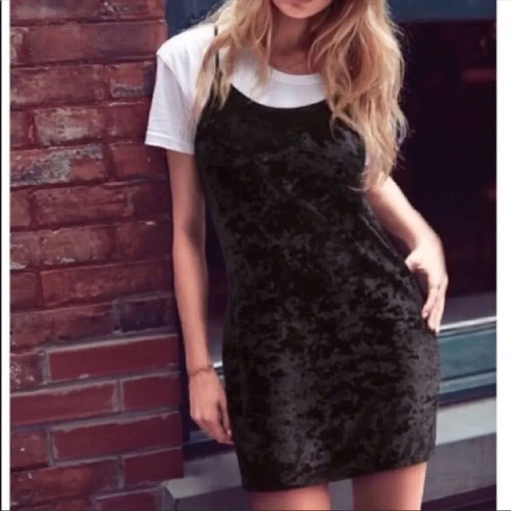 Victorias Secret LUXE Crushed velvet slip dress Nightgown Sleep dress